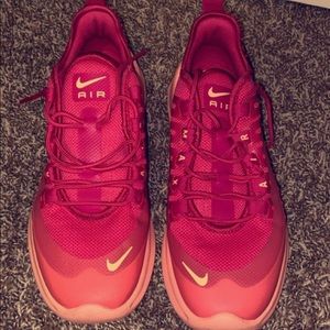 Pink Nike women’s shoes.